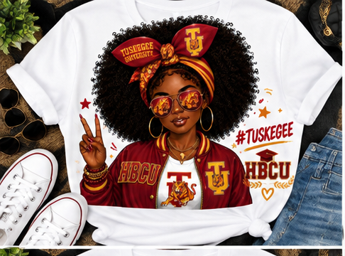 Design 1 shirt mockup - DTF transfer only