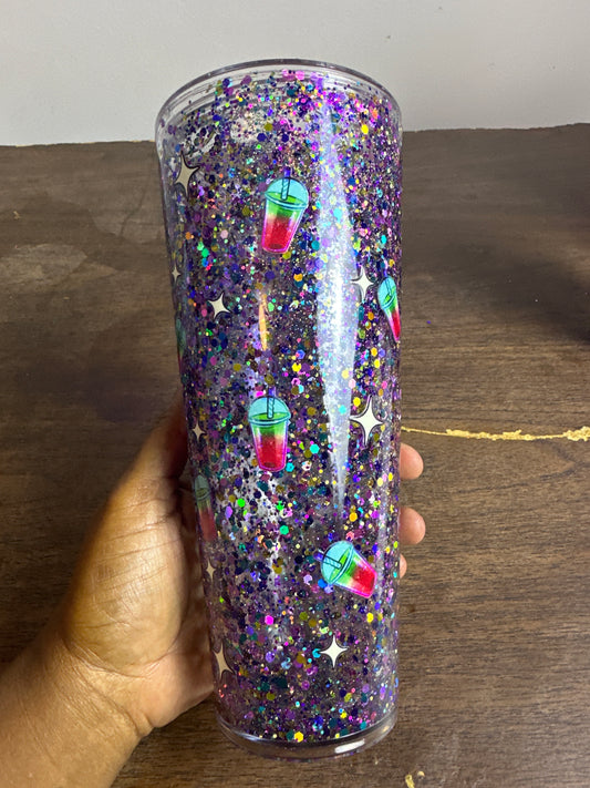 12oz 16oz 24oz Suspended Snowglobe