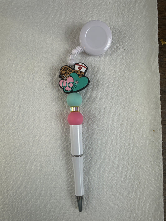 Badge Reel Pen 2D & 3D